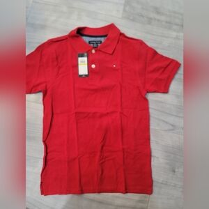 Tommy Hilfiger red polo